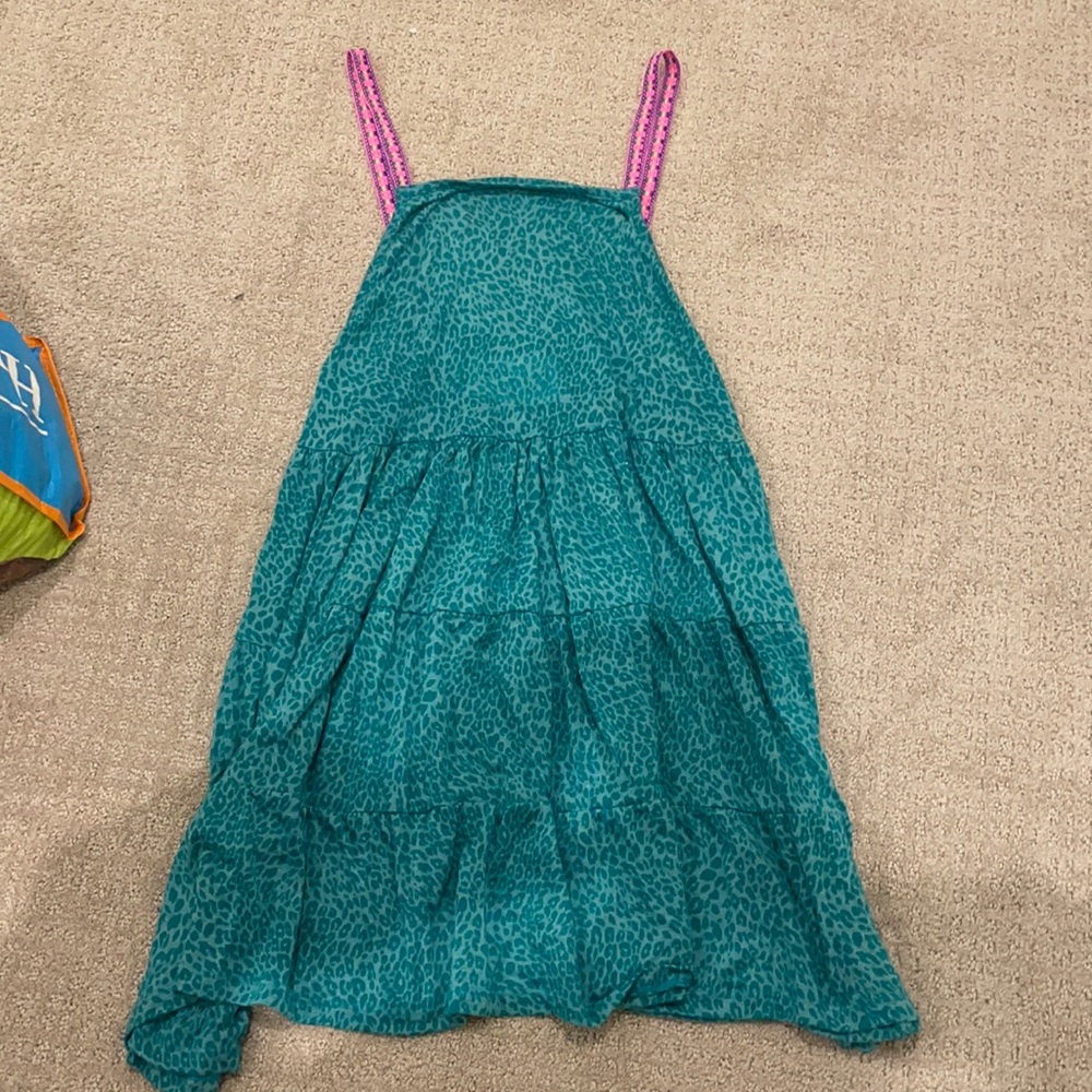 Pitusa blue leopard cover up